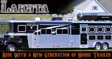 Lakota Horse Trailers, Living Quarter Horse Trailers