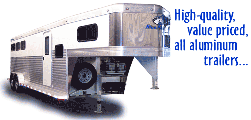 All Aluminum Blue Ribbon Horse Trailers