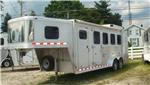 Used Kiefer Built Gooseneck Horse Trailer