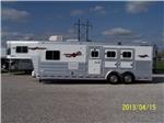 Platinum Coach Living Quarter Horse Trailer